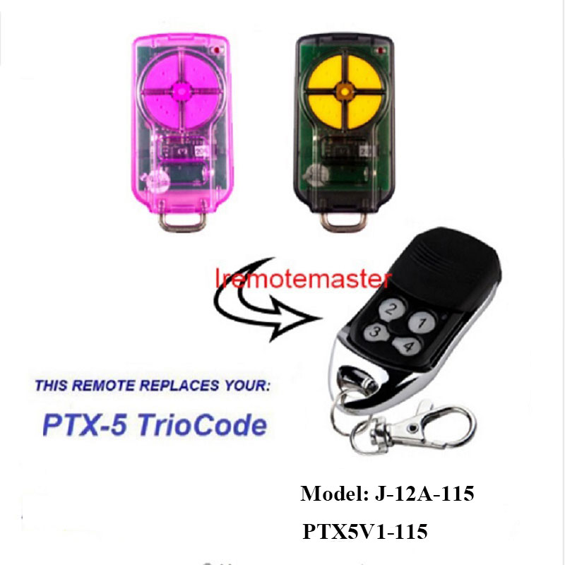 Para PTX5 V1 TrioCode Gate Reemplazo de porta remota 433,92 MHz Rolling Code